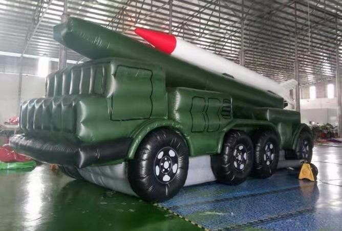 海棠充气导弹车